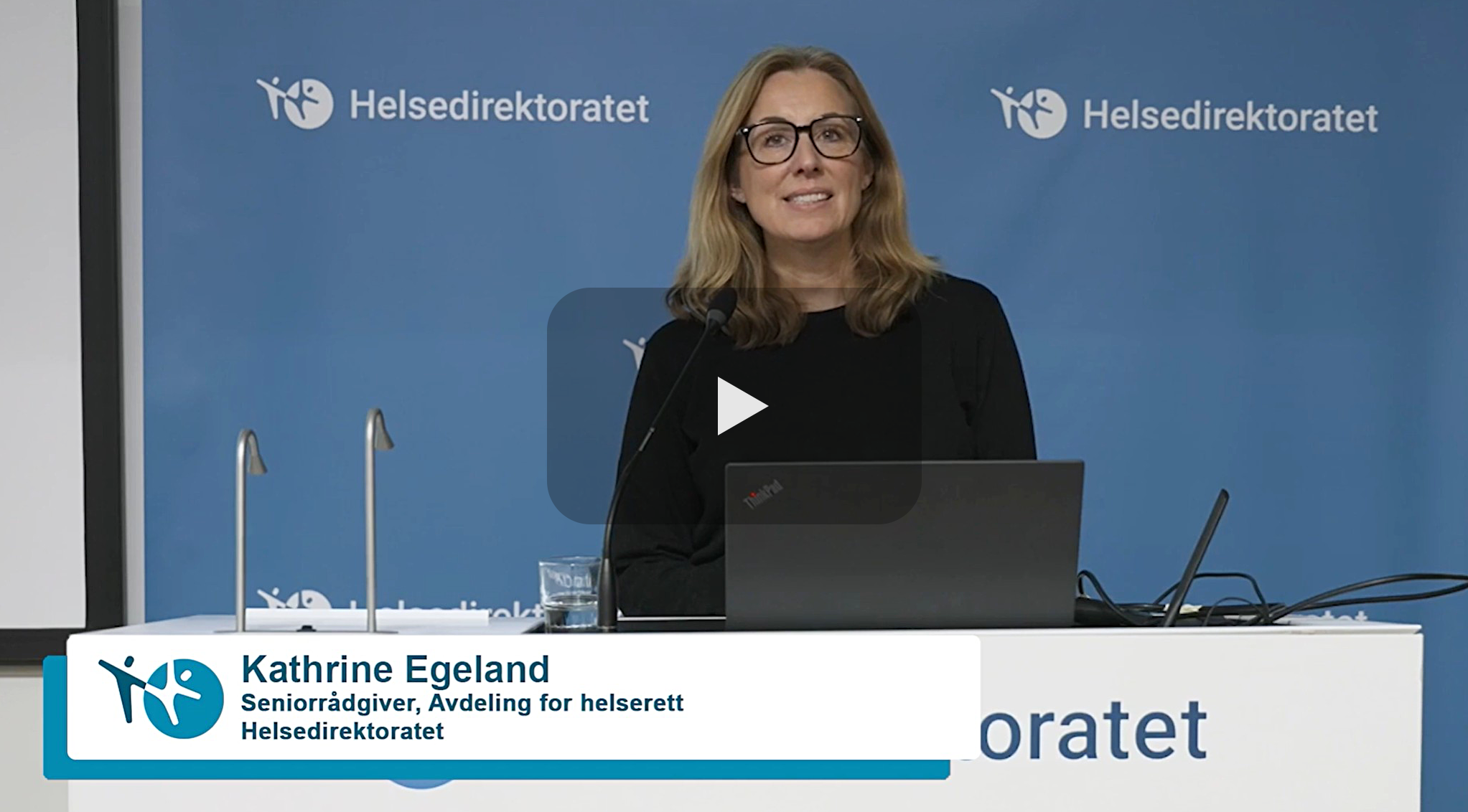Bilde fra webinar med Egeland på nettsiden https://players.brightcove.net/6267592536001/default_default/index.html?videoId=6371820906112