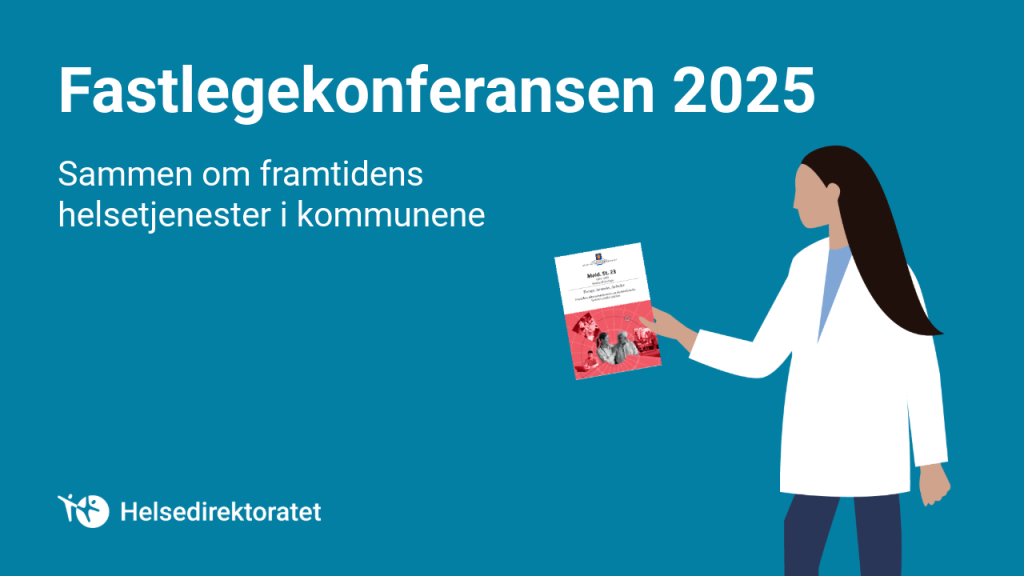 En fastlege som holder en stortingsmelding