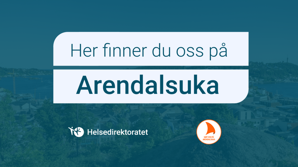 Her finner du oss på Arendalsuka