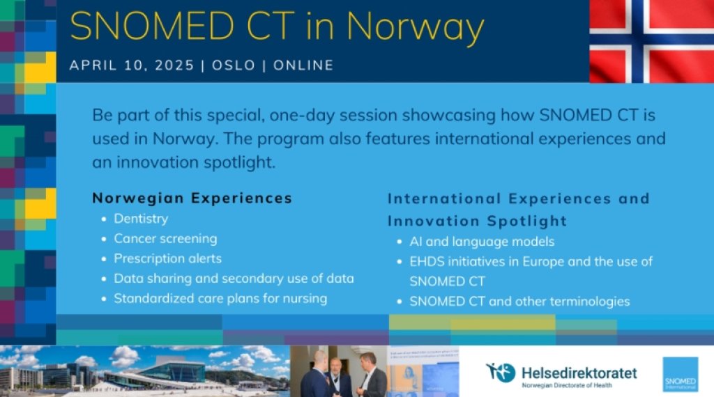 SNOMED CT in Norway april 10 2025