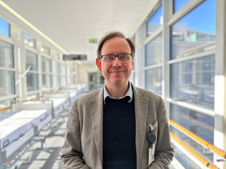 Petter Thornam, fagdirektør ved Haraldsplass diakonale sykehus.