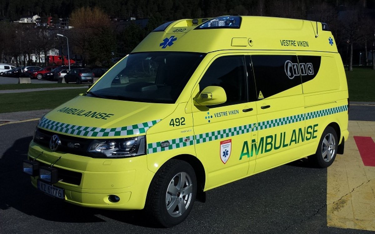 Illustrasjonsbilde av ambulanse