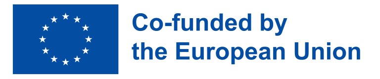 Logo til Co-funded by EU