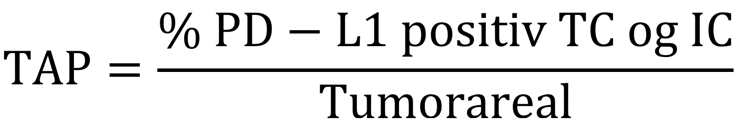 Beregning av TAP-score