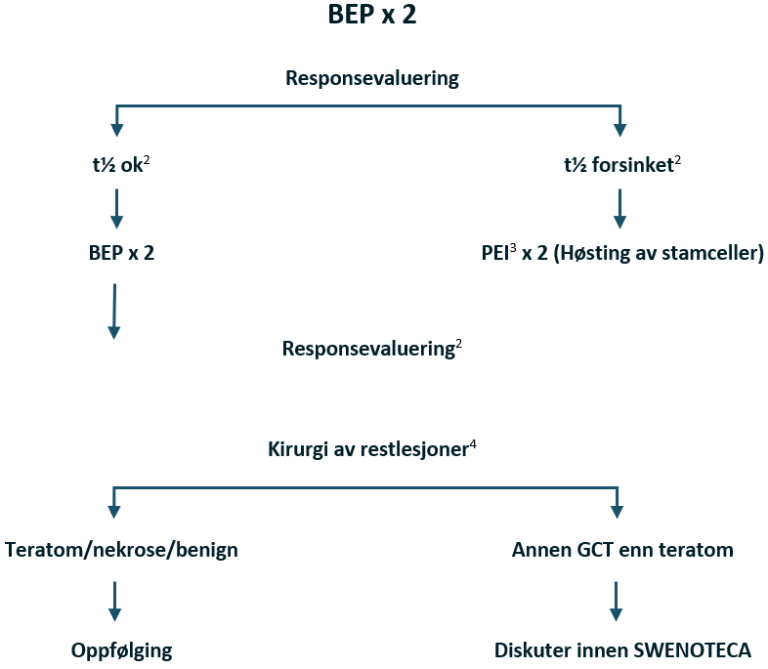 Flytskjema - Metastatisk non-seminom med intermediær og dårlig prognose.png